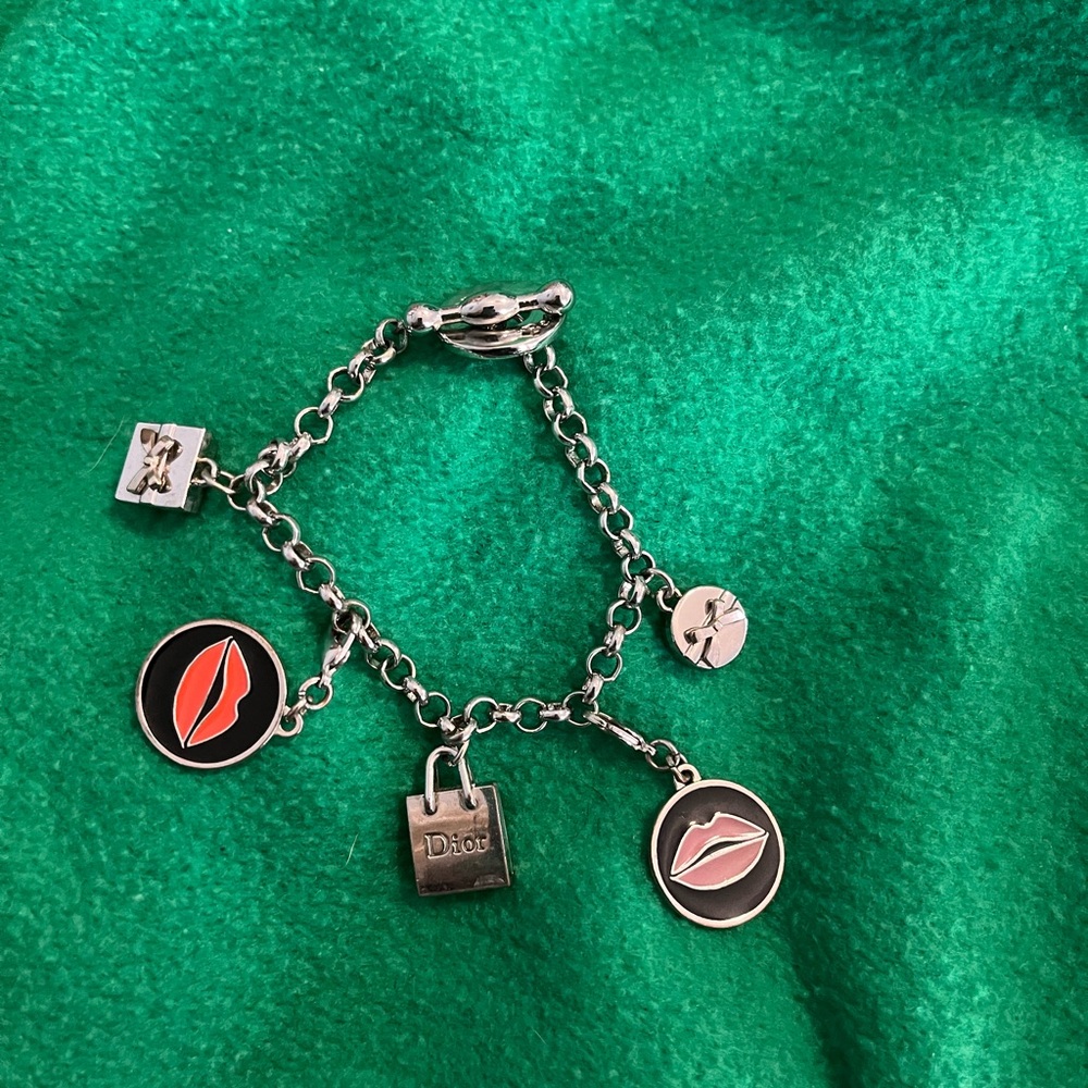Christian Dior charm bracelet